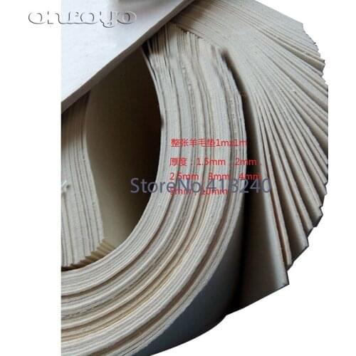 Computer Embroidery Machine Accessories 1m*1m*2mm/3mm/4mm Wool Pad Customized More Long Time