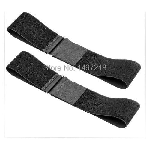 Free Shipping New 5pcs/lot 5cm x 70cm Cable Tie Nylon Strap with Stainless Steel button Hook&Loop Tape with buckle