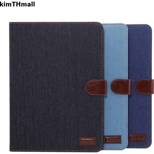 Case For Apple iPad 2 3 4 Cover Wake up Sleep Smart Denim cowboy soft Tablets case Coque for iPad 2/3/4 case 9.7 inch kimTHmall