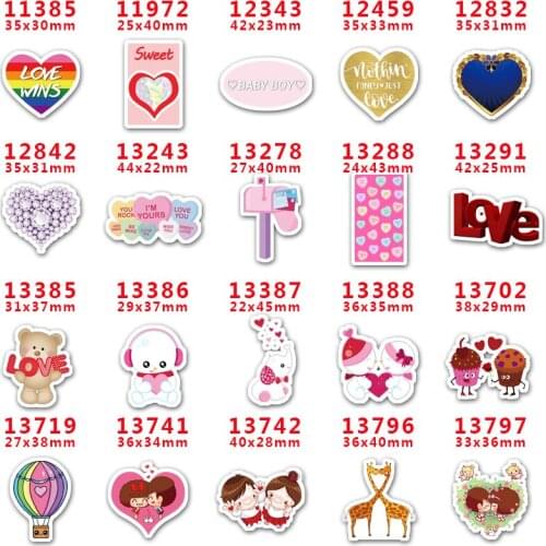 Choshim Diy accessories Cartoon flat back planar resin diy decoration crafts accessories 10pieces,DIY handmade PR11385