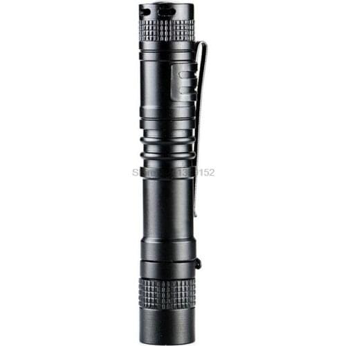 By dhl 100pcs practical Portable Mini Pocket Penlight XPE LED Flashlight Torch working Outdoor Camping Lighting