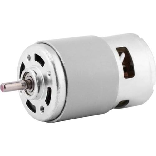 775 DC Motor 0.32A DC 12V 150W 13000-15000RPM DC Brushless Motor Large Torque High Power Low Noise Metal Electromotor