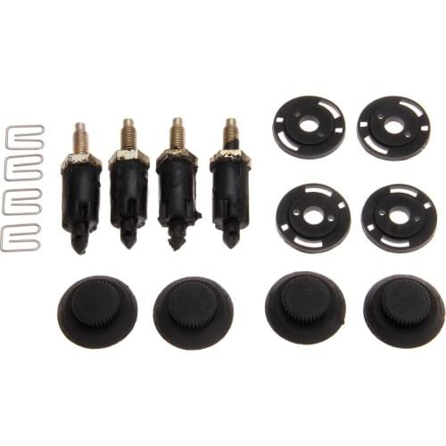 HDI Engine Cover Studs Bolts Clips Bonnet Hood Kit For 206 207 307 406 407 Partner Citroen Berlingo C4 Coupe C5 Hatchback Xsara