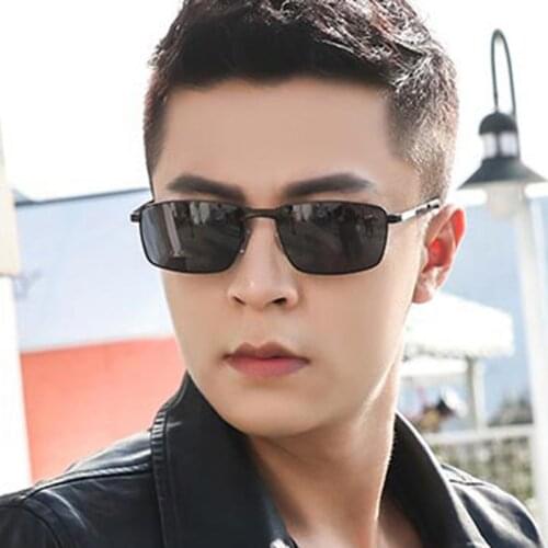 Classic Square Men Driving Sunglasses Anti-reflective Mirror Plastic Glasses Frame Vintage Women Sun Glasses Fashion Uv400