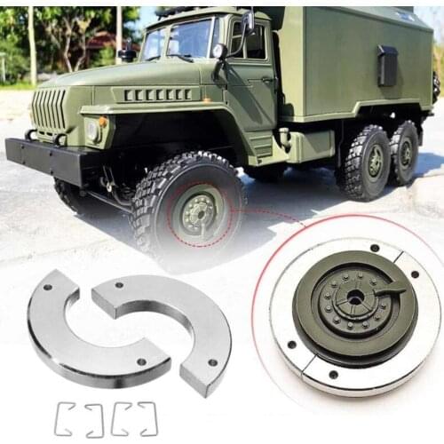 Metal Wheel Weight Tire Counterweight Iron for WPL RC Car Trunk Replaces Parts 5x5cm