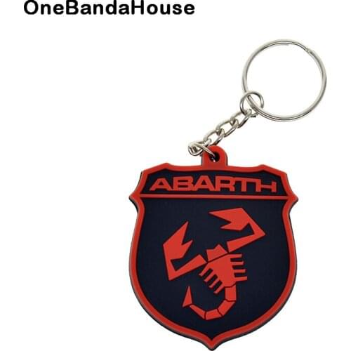 OneBandaHouse Cheap Custom Scorpion Shaped 2D Soft PVC Keychain