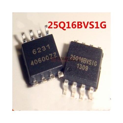 Original 5PCS/ 25Q16 25Q16VSIG 25Q16BVSIG SOP-8