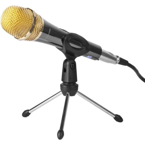 Microphone Mic Stand Tripod Bracket Portable Zinc Alloy Desktop Table Adjustable Holder