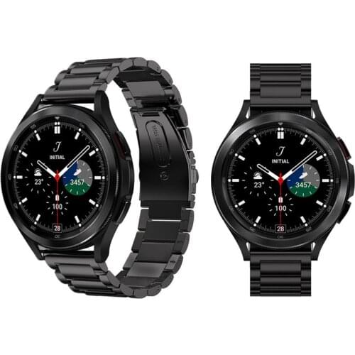 Galaxy Watch 4 40mm 44mm Stainless Steel Strap for Samsung Galaxy Watch4 Classic 42mm 46mm Correa 20mm Metal Link Bracelet Band