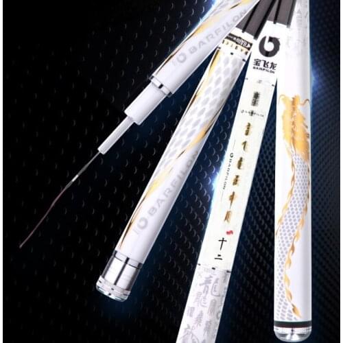 Fishing Rod 3.6-8.1m Light Hand Pole Crucian Carp Silver Carp Fish Pole High Carbon Superhard Taiwan Fish Pole Vara De Pesca