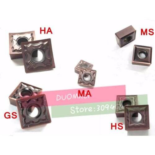SNMG120404/SNMG120408 MS/MA/HA/HS/GS carbide CNC inserts,CNC lathe tool,apply to stainless steel and steel processing,MSSNR