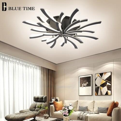 Modern Led Ceiling Light 110V 220V Chandelier Ceiling Lamp for Foyer Living room Dining room Kitchen Bedroom Dimmable led Lustre