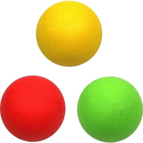 Sports Yoga Balls TPE Lacrosse Massage Ball Myofascial Release Body Fascia Pain Relieve Ball Yoga Exercise Fitness Equipment