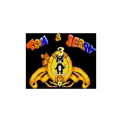 Tom&Jerry 3 Region Free 60 Pin 8Bit Game Card For Subor Game Players