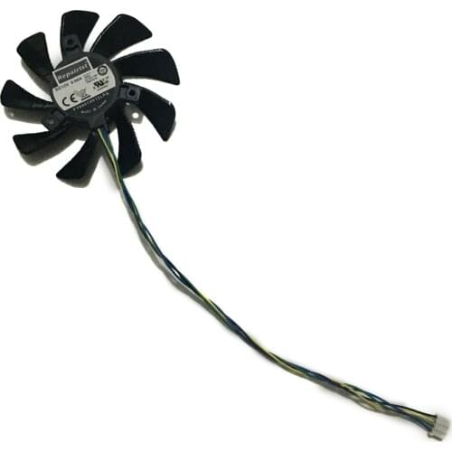 85MM Fan RX 550 RX460 GPU VGA Cooler For Radeon HIS RX550 RX 460 iCooler Graphics Card Cooling System as Replacement