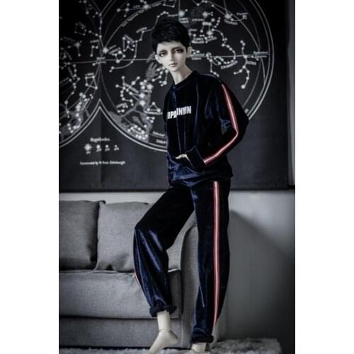 [wamami] Gold Velvet Sports Suit Can Be Sold 1/3 1/4 SD17 Male BJD Dolls Dollfie