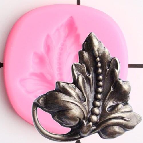 3D Craft Leaf Silicone Mold Leaves Cupcake Topper Fondant Cake Decorating Tools Jewelry Resin Clay Candy Chocolate Gumpaste Mold