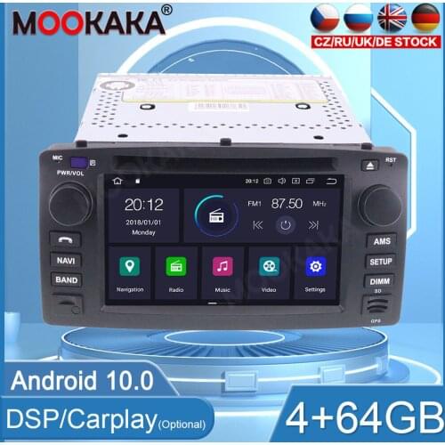 Android 10 Screen Car Radio For Toyota Corolla 2001-2006 GPS Navigation Auto Audio Stereo Recorder Head Unit DSP Carplay