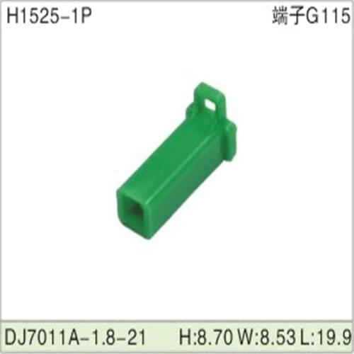 Free shipping 500 pcs Car Electronics & Motorcycle Accessories & Parts DJ7011A-1.8-21 1.8mm 1Pin automobile connector