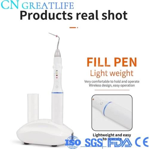 Cordless Wireless Gutta Percha Obturation System Endo Heated Pen Dental Cordless Wireless Gutta Percha + 4 Tips