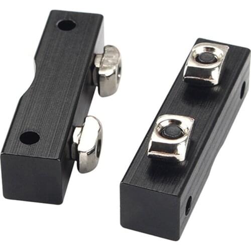 3D Printer Parts Aluminum Alloy Z axis Stepper Motor Mount Block for Ender 3 Pro / CR-10 Series Kit Z-axis Mounting Fixing Plate