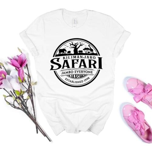 Kilimanjaro Safaris Animal Kingdom Shirt Animal Kingdom Family Vacation T-Shirt Retro Unisex Plus Size Top