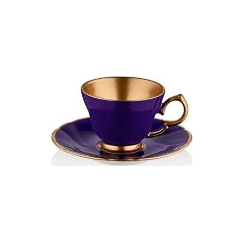 Koleksiyon Lisa Turk Coffee Set 6 Pieces Divan Kobalt. (40675)