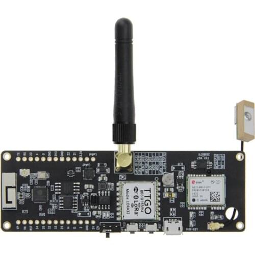 LILYGO® TTGO T-Beam V0.7 ESP32 868/915Mhz WiFi Wireless Bluetooth Module GPS NEO-6M SMA LORA 32 18650 Battery Holder