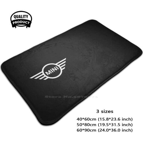 Mini Door Mat Foot Pad Home Rug Mini Cooper 3 Door Car Countryman Been England Uk English British Logo Mr United Kingdom Racing