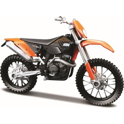 Maisto 1:18 scale KTM 450 EXC motorcycle replicas with authentic details motorcycle Model collection gift toy