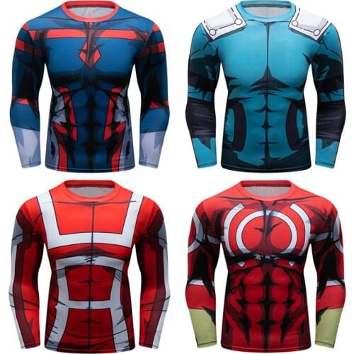 Mens Workout Shirts Fitness Dry Fit T Shirt Running Gym Clothing Football Basketball Jersey Tee Shirts Sporting Fitness Tshirt