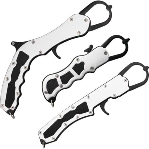 2021 New Fishing Grip Pliers Stainless Steel Fish Lip Gripper High Quality Fish Grip Tool Clamp Accessory Tackle