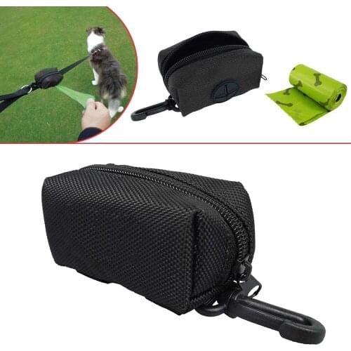 PET-K9 Dog Poop Bag Holder Dispenser, Dog Poop Bag Holder Leash Attachment,Heavy Duty Waterproof, Fits Any Dogs Running,Walking