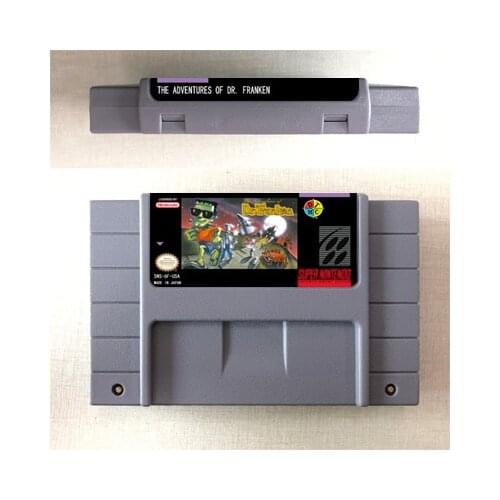 The Adventures of Dr. Franken - Action Game Card US Version English Language