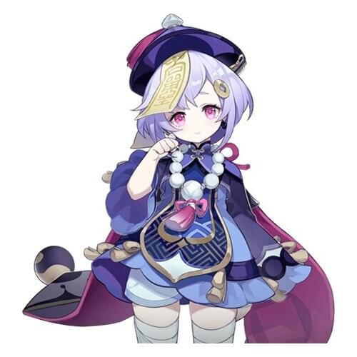 RuleMylife qiqi cosplay genshin impact anime dispelling demons giyu Tomioka, car stickers decal anime cute car accessories decoration pegatinas para coche