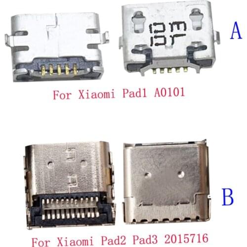 10Pcs Micro Usb Charger Charging Port Plug Dock Connector For Xiaomi Mi pad 1 2 3 PAD2 Pad1 Pad3 MiPad tablet A0101 2015716 Jack
