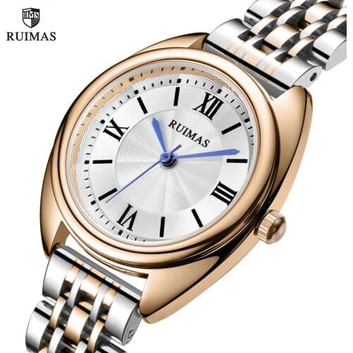 RUIMAS Ladies Quartz Watches Women Luxury Business Analogue Wristwatch Female Top Brand Dress Watch Woman Relogios Femininos 593