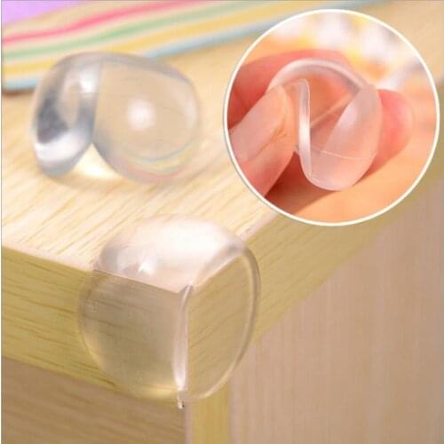 1 Pcs Child Baby Safety Silicone Protector Table Corner Edge Protection Cover Children Anticollision Edge & Guards
