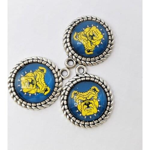 10pcs Poodle Charms Necklace Bracelet DIY Jewelry Women Accessories