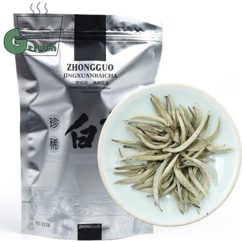 2021 Baihao Silver Needle Special Grade White Chinese Tea Bai Hao Yin Zhen Tea