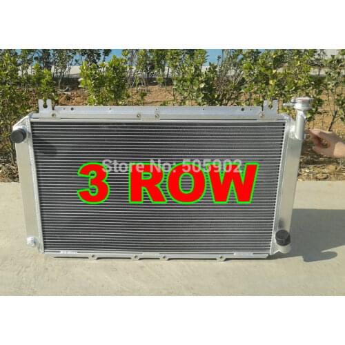 3rows 3 ROW 52MM Aluminum radiator FOR Nissan GQ PATROL Y60 4.2L petrol MT 87-97 88 89 90 91 92 93 94 95 96
