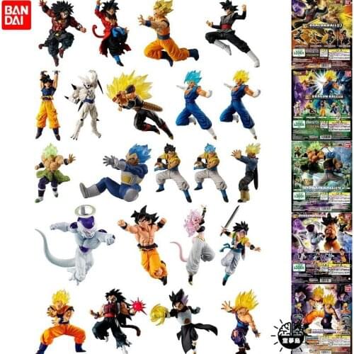 Bandai Dragon Ball Super Anime VS Gacha 7 Goku 8 Goujita 9 Broly 10 Frieza 11 Bu Okanba Gift Decoration Figure