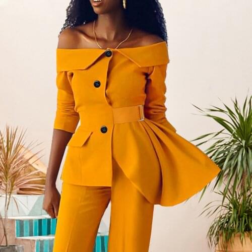 AOMEI Women's Long Blazers