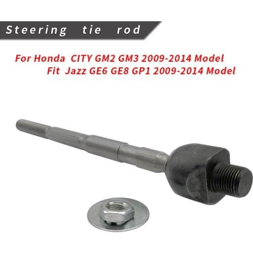 Auto Parts Steering tie rod (left) Front Rack End Inner Fit For HONDA CITY GM2 GM3 Fit Jazz GE6 GE8 GP1 53010-TF0-003
