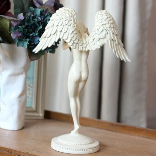 EUROPEAN FIGURE BEAUTIFUL SCULPTURE LIVING ROOM TELEVISION CABINET DECORATION STATUE WINE CABINET CRAFTS FURNISHING ACCESSORIES