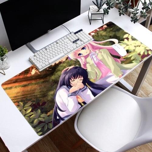 Gaming Mouse Pad PC Mousepad with Lock Edge Game Pad Mouse Large Cartoon Rubber Mouse Pad Keyboard Computer Mat