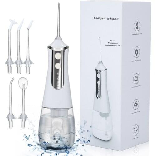 Cordless Dental Floss Cleaner IPX7 Waterproof Portable Dental Oral Irrigator Travel Home Braces Tooth Cleaner Bridge Oral Care