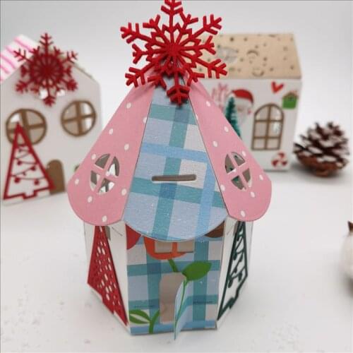 House Metal Cutting Dies Large size Scrapbooking For Christmas Card Making DIY Embossing Cuts New Craft Pattern
