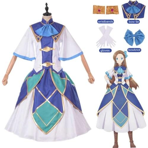 My Next Life as a Villainess: All Routes Lead to Doom Catarina Claes Katarina Claes Cosplay Costume Elegant Dress Hair Wigs Girl