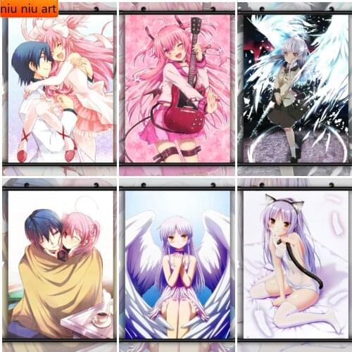 Angel Beats Tachibana Kanade Anime Diamond Painting Diamond Mosaic Cross Stitch Kits Full Diamond Embroidery Room Decoration